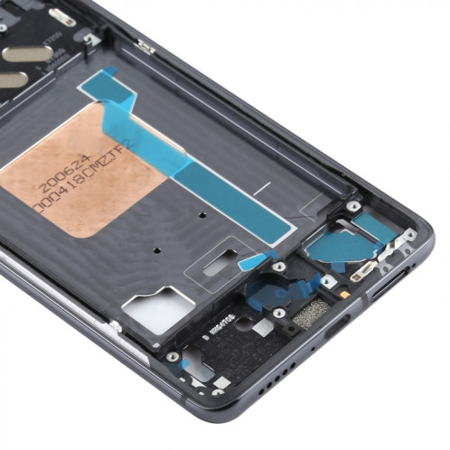 Boîtier avant d'origine plaque de cadre LCD pour Xiaomi Redmi K30 Ultra M2006J10C (noir) SH453B34-06