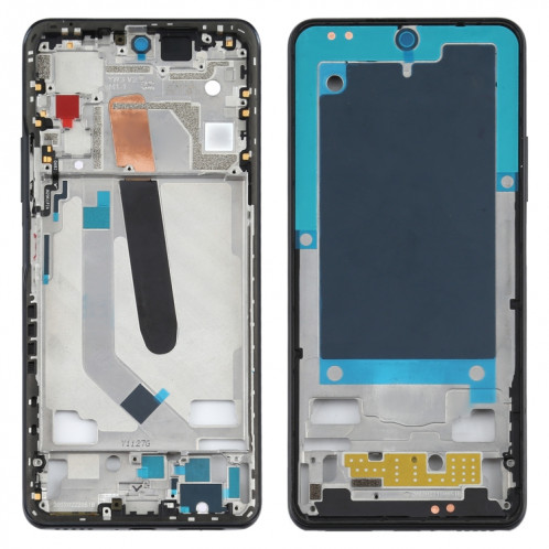 Boîtier avant d'origine plaque de cadre LCD pour Xiaomi Mi 11 (noir) SH466B1397-06