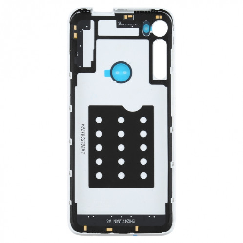 Cache arrière de batterie d'origine pour Motorola Moto One Fusion Plus PAKF0002IN (blanc) SH469W1734-06