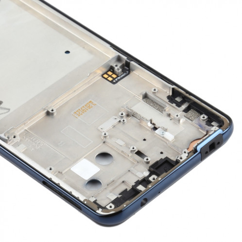 Boîtier avant plaque de cadre LCD pour Motorola One Hyper XT2027 XT2027-1 (bleu) SH476L1587-06