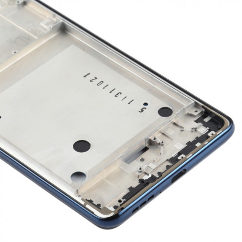 Boîtier avant plaque de cadre LCD pour Motorola One Hyper XT2027 XT2027-1 (bleu) SH476L1587-06