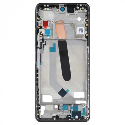 Plaque de lunette de cadre intermédiaire d'origine pour Xiaomi Redmi K40 Pro / Redmi K40 / M2012K11AC / M2011K2C / M2012K11C (noir) SH504B826-06