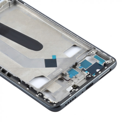 Plaque de lunette de cadre intermédiaire d'origine pour Xiaomi Redmi K40 Pro / Redmi K40 / M2012K11AC / M2011K2C / M2012K11C (noir) SH504B826-06