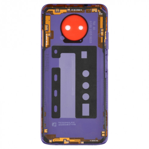 Couverture arrière de la batterie d'origine pour Xiaomi Redmi Note 9 5G / RedMI Note 9T M2007J22G M2007J22C (Violet) SH14PL617-06