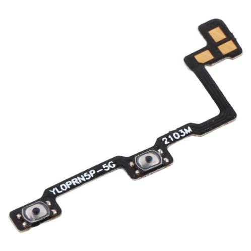 Pour OPPO Reno5 Pro 5G PDSM00 PDST00 CPH2201 Câble flexible de bouton de volume SH15801145-04