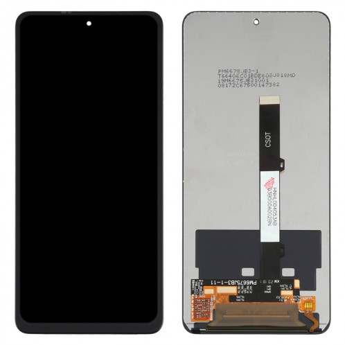 Écran LCD et numériseur Assemblage complet de Xiaomi Poco X3 / RedMI Note 9 Pro 5G / MI 10T Lite 5G M2010J19SC M2010J19CG M2007J17G SH16251574-06