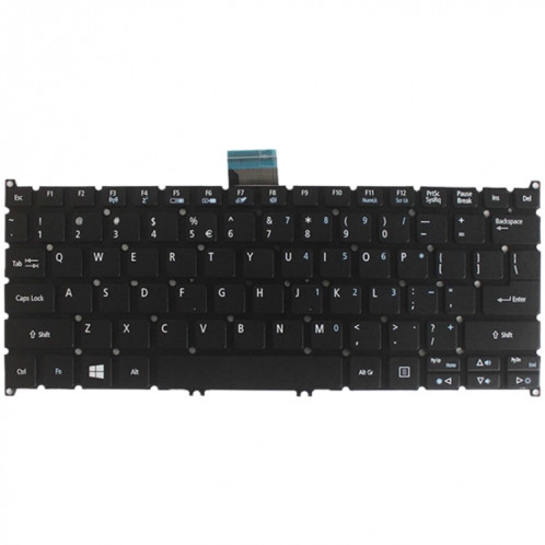 Version américaine Clavier pour Acer Aspire E3 111 C5SW V5-122 122P V5-132 132P V13 V3-371 E11 E3-112 E3-111 SH16641201-05