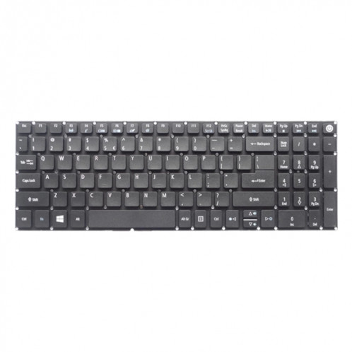 Clavier de version américaine pour Acer Aspire E5-532 E5-522 E5-574 E5-574 E5-722 E5-752 E5-772 E5-773 E5-575 V5-591G V3-574G F5-573G E15 E5-582P SH16651792-05