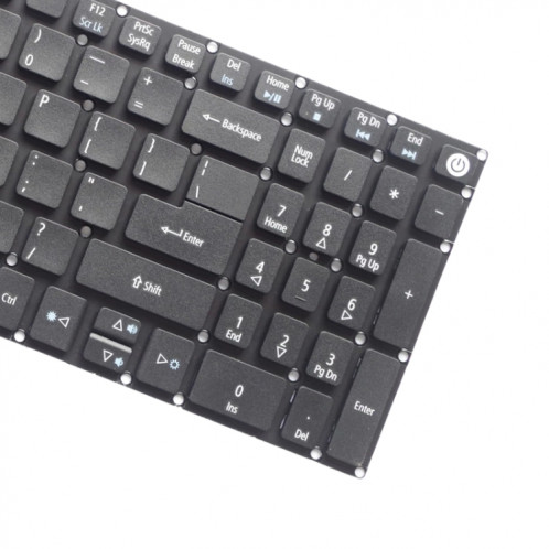 Clavier de version américaine pour Acer Aspire E5-532 E5-522 E5-574 E5-574 E5-722 E5-752 E5-772 E5-773 E5-575 V5-591G V3-574G F5-573G E15 E5-582P SH16651792-05