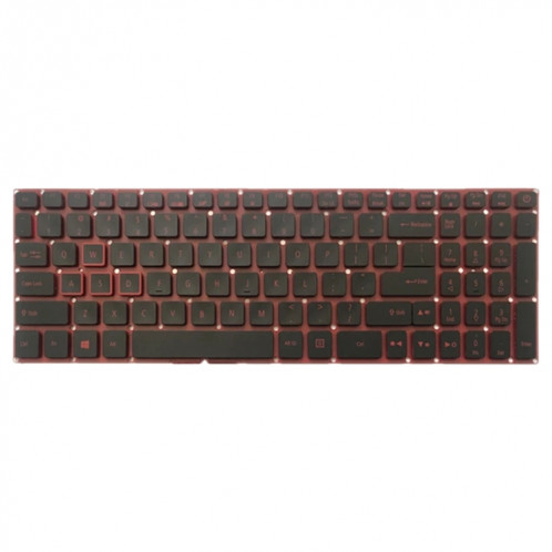 Version américaine Clavier avec rétroéclairage au clavier pour Acer Nitro 5 an515-51 N17C1 an515-52 an515-53 SH16701921-04