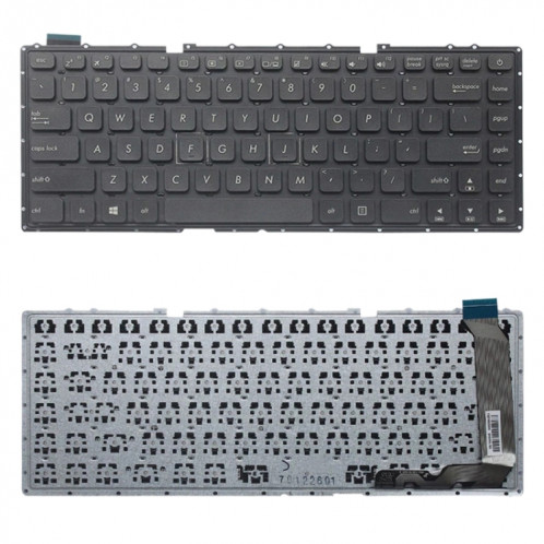 Version US Version Clavier pour Asus Vivobook X441 X441S X441N X441SC X441N X441NA A441NA A441SA A441SSC F441NA F441SA (Noir) SH677B601-04