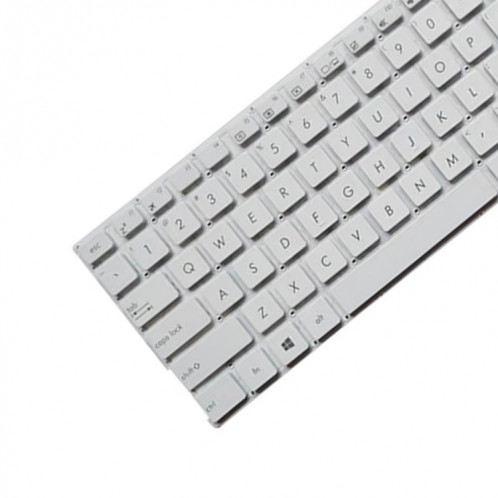 Version américaine Clavier pour Asus x556 x556U x556ua x556UB x556UF x556UJ X556UQ X556UR X556UV (blanc) SH682W1393-04