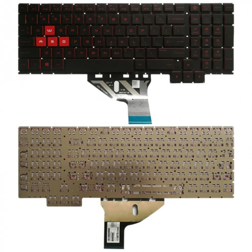 Version américaine Clavier avec rétroéclairage pour HP OMEN 15-CE 15-CE 15-CE 5-CE026TX 15-CE005TX 15-CE006TX 15-CE001TX 15-CE002TX SH16951005-04