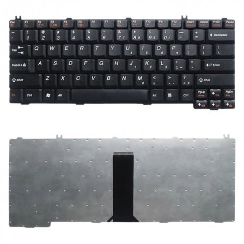 Version américaine Clavier pour Lenovo 3000 C100 C200 F31 F41 G420 G430 G450 G530 A4R N100 N200 Y430 C460 C466 C510 42T3403 SH17001895-04