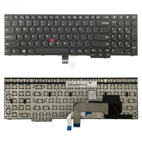 Version américaine Clavier pour Lenovo ThinkPad E550 E550C E555 E560 E565 Ordinateur portable 00HN074 SH1710798-04