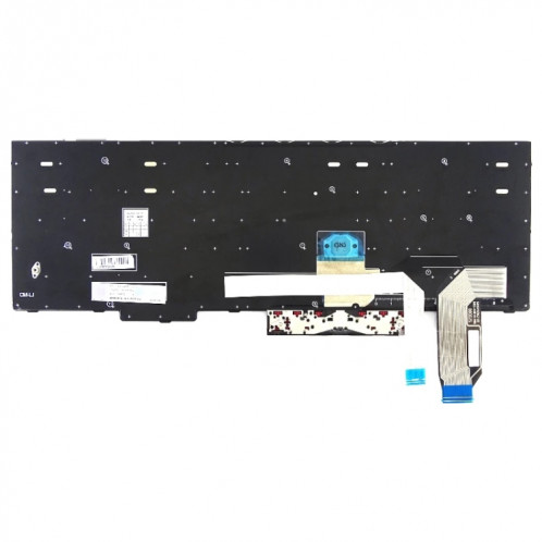 Version américaine Clavier pour Lenovo ThinkPad E580 E585 E590 E595 T590 P53S L580 L590 P52 P72 P53 P73 (Argent) SH711S328-04