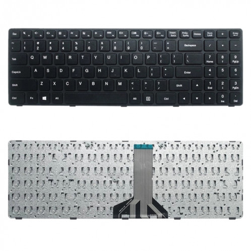 Version américaine Clavier pour Lenovo Ideapad 100-15 100-15iby 100-15IBD 300-15 B50-10 B50-50 SH17161812-04