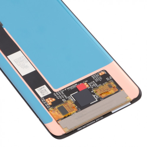 Écran LCD AMOLED d'origine pour TCL 10 Pro T799B 799H avec numériseur complet (noir) SH731B700-05