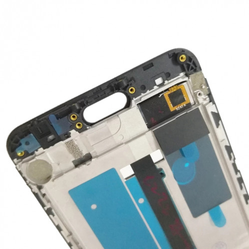 Écran LCD OEM pour ZTE Blade V8 BV0800 Assemblage complet du numériseur avec cadre (noir) SH737B760-06