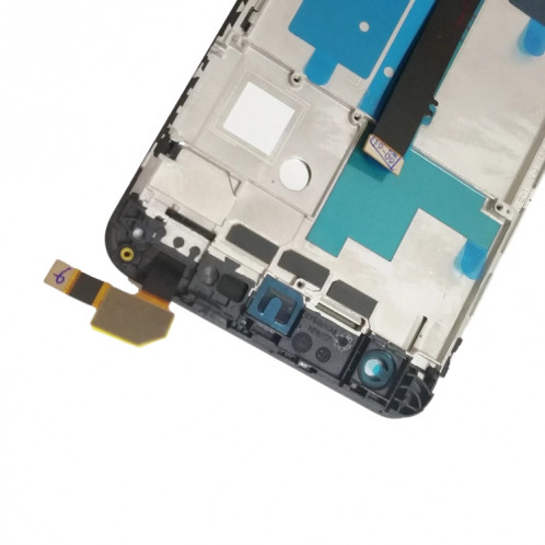 Écran LCD OEM pour ZTE Blade V8 BV0800 Assemblage complet du numériseur avec cadre (noir) SH737B760-06