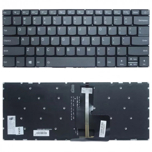 Version américaine Clavier avec rétroéclairage de clavier pour Lenovo Ideapad S130-14IGM 130SS-14IGM 330-14IGM 330S-14 K43C-80 E43-80 330-14R SH17741557-04