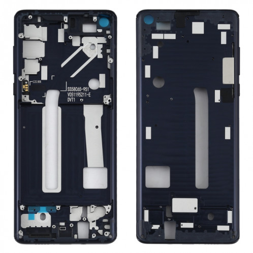 Plaque de lunette du cadre du Motorola Edge XT2063-3 (Noir) SH780B1732-06