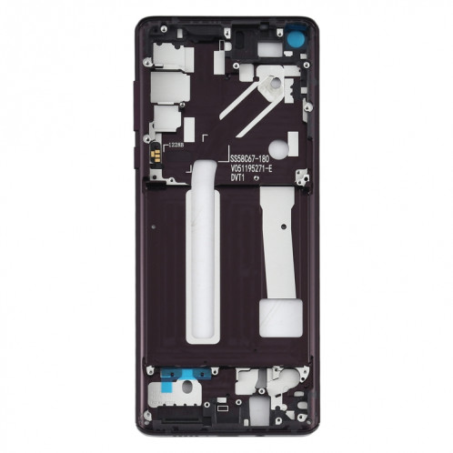 Plaque de lunette de cadre moyen pour motorola bord xt2063-3 (rouge) SH780R1392-06