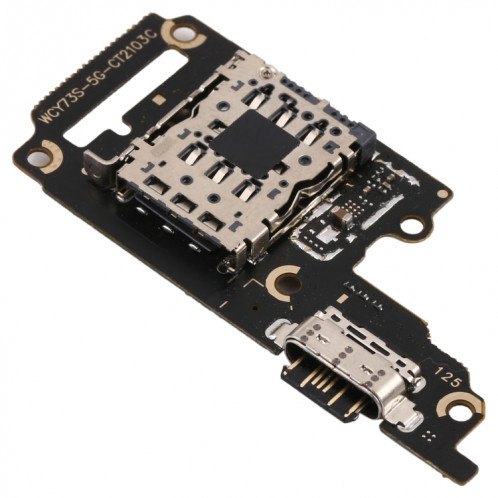 Pour Vivo Y73s / S7e V2031A Carte de port de charge avec prise de carte SIM SH1810101-04
