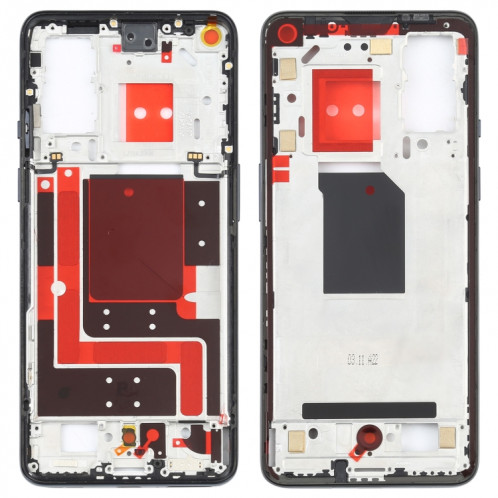 Pour OnePlus 9 (Version double SIM IN/CN) Plaque de cadre intermédiaire (noir) SH814B1569-07