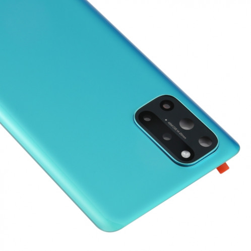 Pour le couvercle arrière de la batterie OnePlus 8T avec couvercle d'objectif d'appareil photo (vert) SH15GL1456-06
