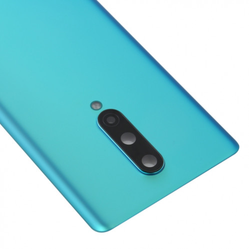 Pour le couvercle arrière de la batterie OnePlus 8 avec couvercle d'objectif d'appareil photo (vert) SH16GL1269-06