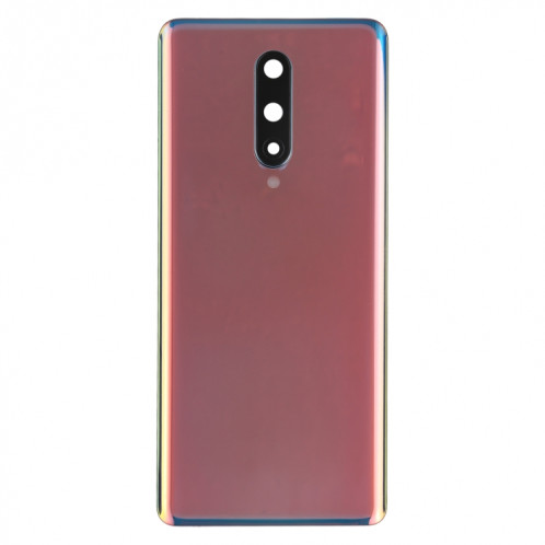 Pour le couvercle arrière de la batterie OnePlus 8 avec couvercle d'objectif d'appareil photo (argent) SH16SL1293-06