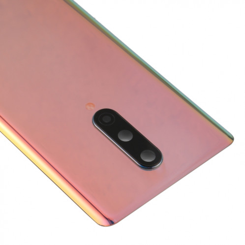 Pour le couvercle arrière de la batterie OnePlus 8 avec couvercle d'objectif d'appareil photo (argent) SH16SL1293-06