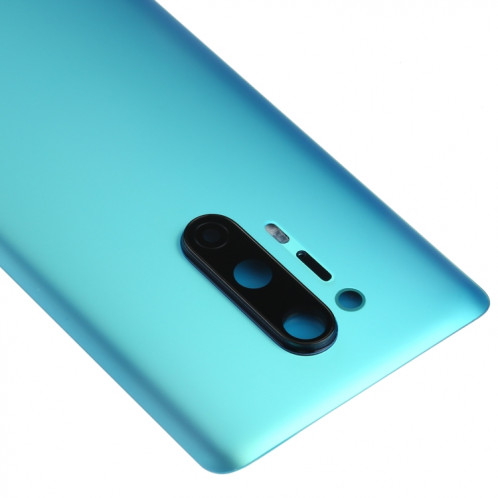 Pour le couvercle arrière de la batterie OnePlus 8 Pro avec couvercle d'objectif d'appareil photo (vert) SH17GL185-06