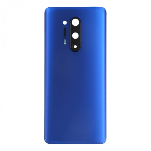 Pour le couvercle arrière de la batterie OnePlus 8 Pro avec couvercle d'objectif d'appareil photo (bleu) SH17LL715-06