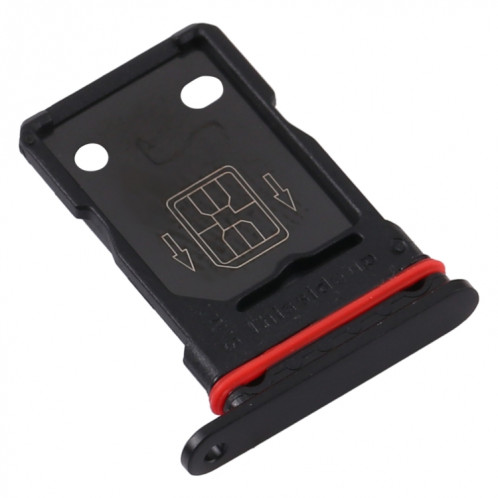 Pour plateau de carte SIM OnePlus 9R + plateau de carte SIM (noir) SH820B1875-04