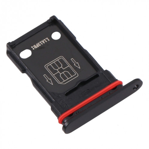 Pour plateau de carte SIM OnePlus 9R + plateau de carte SIM (noir) SH820B1875-04