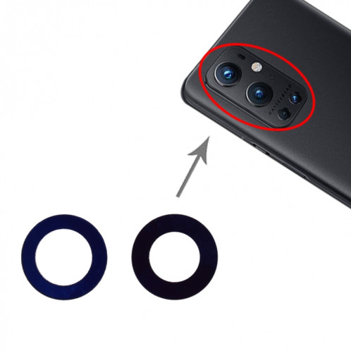 Pour OnePlus 9 Pro / OnePlus 9 Objectif de caméra arrière 10pcs SH1822287-04