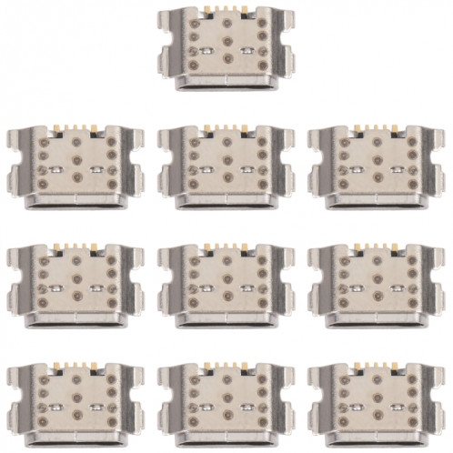 10 PCS Connecteur de port de charge pour Xiaomi Redmi 9A / Redmi 9C NFC / REDMI 9C SH1850863-04