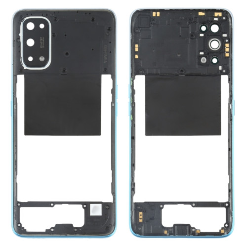 Pour OPPO Realme X7 plaque de lunette de cadre moyen (bleu) SH878L1395-06