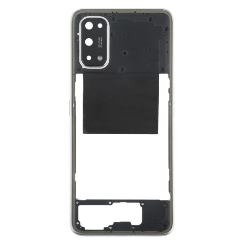 Pour OPPO Realme X7 plaque de lunette de cadre moyen (blanc) SH878W1390-06