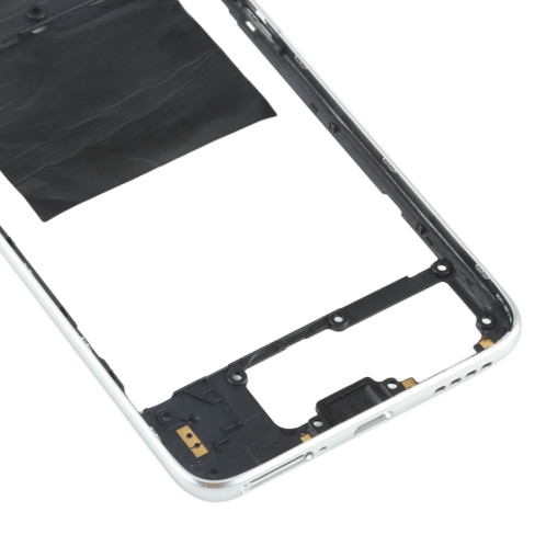 Pour OPPO Realme X7 plaque de lunette de cadre moyen (blanc) SH878W1390-06