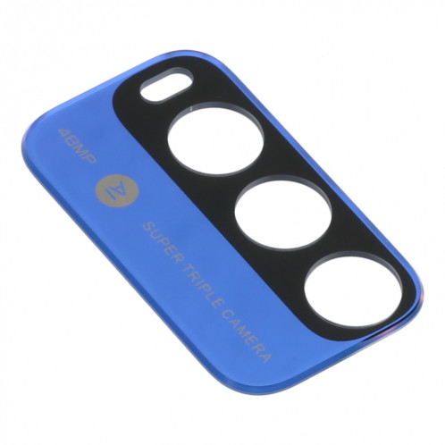 10 PCS Back Camera Lens pour Xiaomi Redmi Note 9 4G M2010J19SC (Bleu) SH898L1688-04