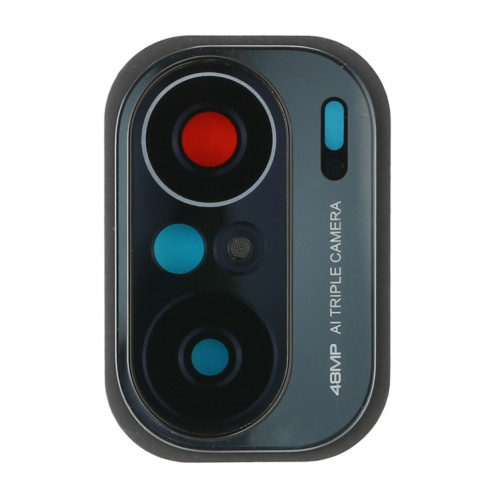 Cache de l'objectif de la caméra pour Xiaomi Redmi K40 (48MP) M2012K11AC (Noir) SH907B1601-04