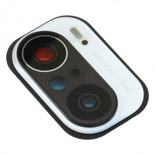 Cache de l'objectif de la caméra pour Xiaomi Redmi K40 (48MP) M2012K11AC (Blanc) SH907W1600-04