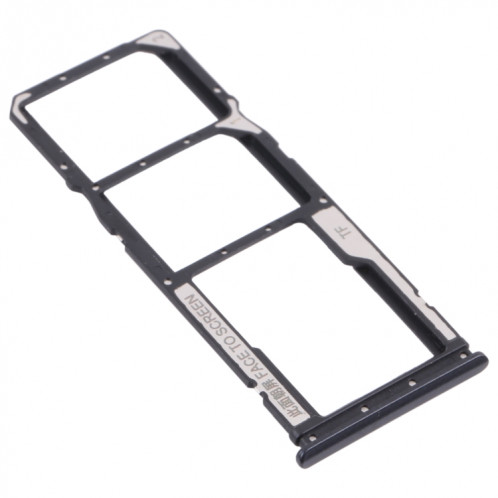 Plateau de carte SIM + plateau de carte SIM + plateau de carte Micro SD pour Xiaomi Poco M3 M2010J19CG M2010J19CI (Noir) SH910B1168-04