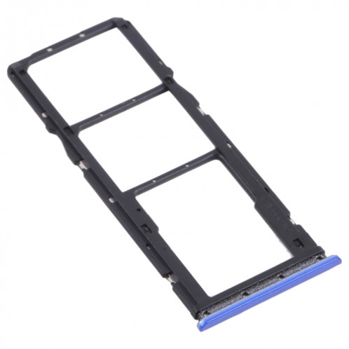 Plateau de carte SIM + plateau de carte SIM + plateau de carte micro SD pour Xiaomi Poco M3 M2010J19CG M2010J19CI (Bleu) SH910L376-04