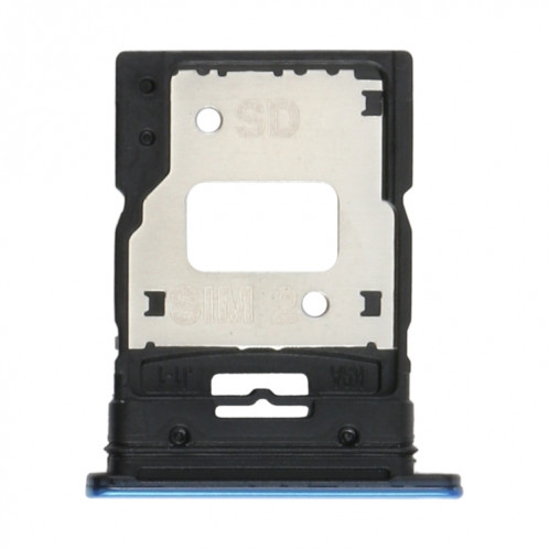 Plateau de carte SIM + plateau de carte SIM / plateau de carte micro SD pour xiaomi mi 11 lite m2101k9ag (bleu) SH911L1152-04