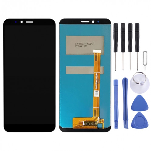 Écran LCD OEM pour Lenovo K5 Play L38011 avec numériseur complet (noir) SH969B1689-05