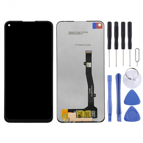Écran LCD OEM pour ZTE Axon 11 SE 5G 9000N avec assemblage complet du numériseur (noir) SH971B259-04